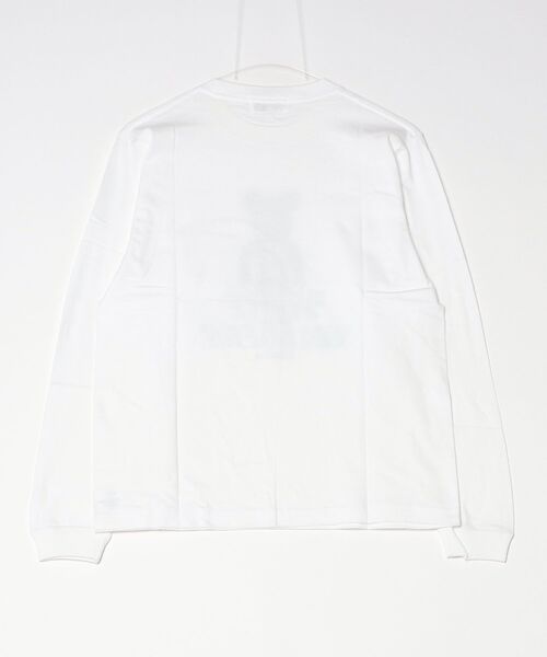 MEDICOM TOY LIFE ENTERTAINMENT（メディコムトイライフエンターテイメント）の「MLE BE@RTEE "SPACE INVADERS L/S TEE"（Tシャツ/カットソー・メンズ・ホワイト/ブラック・LARGE/X-LARGE/MEDIUM/SMALL）」の5枚目の写真