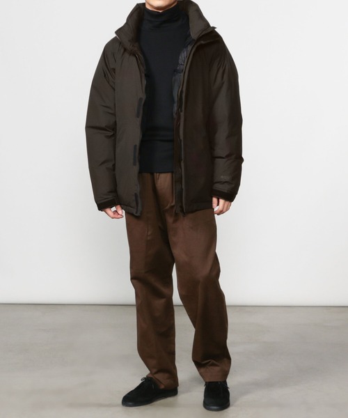 Kaptain Sunshine（キャプテン サンシャイン）の「【KAPTAIN SUNSHINE】ゴアテックス ダウンブルゾン MEN（ダウンジャケット/コート・メンズ・チャコール/ベージュ・36/40/38）」の6枚目の写真