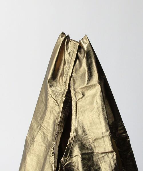 BAGGU（バグー）の「＜BAGGU＞メタリック ポケッタブルバッグ/STANDARD（エコバッグ/サブバッグ・レディース・ブラウン/その他1・FREE）」の5枚目の写真