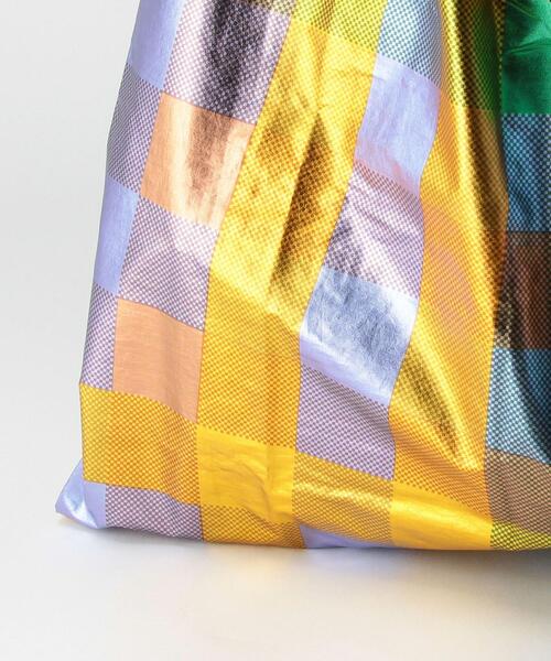 BAGGU（バグー）の「＜BAGGU＞メタリック ポケッタブルバッグ/STANDARD（エコバッグ/サブバッグ・レディース・ブラウン/その他1・FREE）」の7枚目の写真