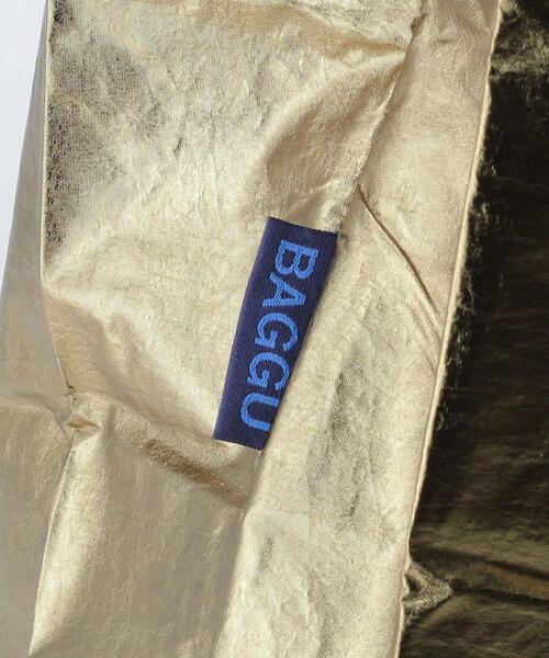BAGGU（バグー）の「＜BAGGU＞メタリック ポケッタブルバッグ/STANDARD（エコバッグ/サブバッグ・レディース・ブラウン/その他1・FREE）」の8枚目の写真
