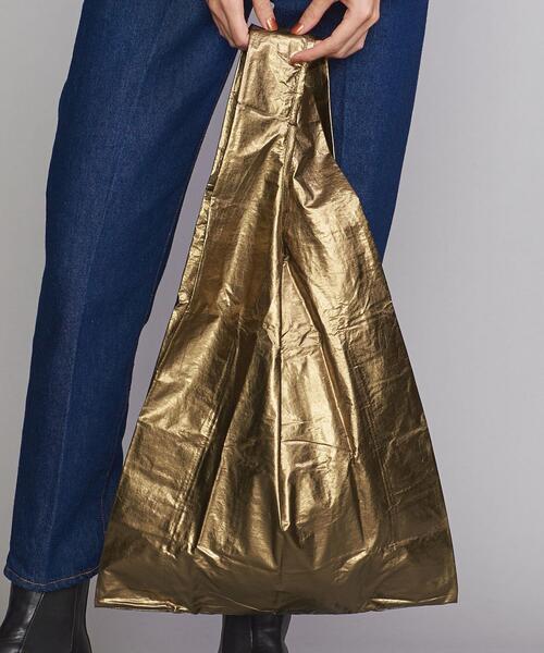 BAGGU（バグー）の「＜BAGGU＞メタリック ポケッタブルバッグ/STANDARD（エコバッグ/サブバッグ・レディース・ブラウン/その他1・FREE）」の13枚目の写真