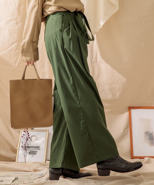 Adoon plain(アドーンプレーン)の「パンツ(その他パンツ・メンズ・グリーン・SMALL)」の6枚目の写真