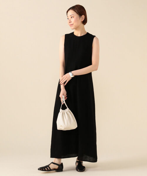 marco masi(マルコマージ)の「MARCO MASI / レザー 巾着バッグ(トートバッグ・レディース・オフホワイト/オレンジ・ONE SIZE)」の7枚目の写真