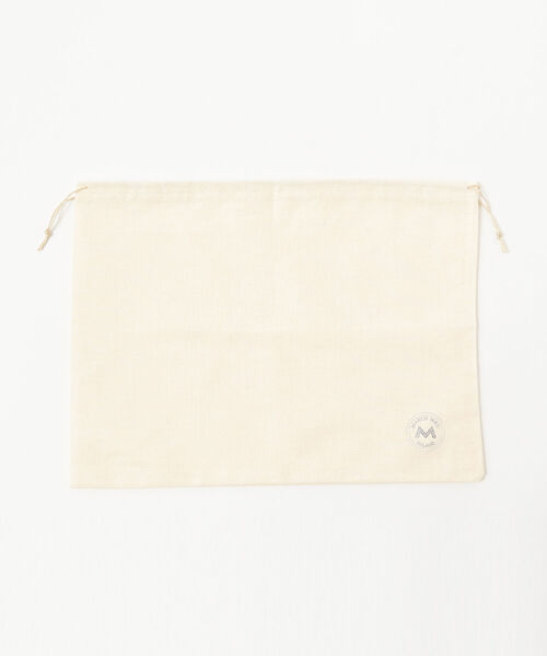 marco masi(マルコマージ)の「MARCO MASI / レザー 巾着バッグ(トートバッグ・レディース・オフホワイト/オレンジ・ONE SIZE)」の11枚目の写真