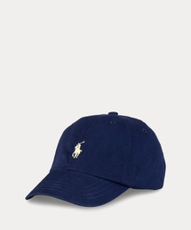POLO RALPH LAUREN CHILDRENSWEAR(�|�� �����t ���[���� �`���h�����Y�E�F�A)�̃R�b�g�� �`�m �x�[�X�{�[�� �L���b�v(�L���b�v)