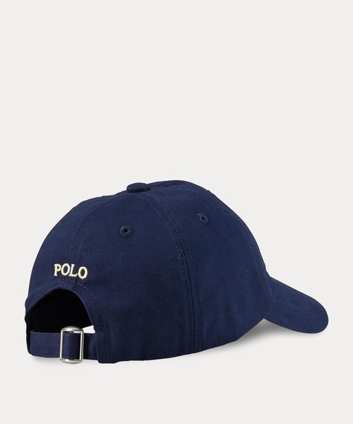 POLO RALPH LAUREN CHILDRENSWEAR（ポロ ラルフ ローレン チルドレンズウェア）の「コットン チノ ベースボール キャップ（キャップ・キッズ・ネイビー系1・ONE）」の4枚目の写真