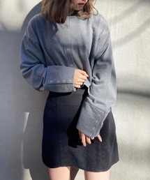 one after another NICE CLAUP | 前後2WAYスナップボタンカットソーカーディガン(カーディガン/ボレロ)