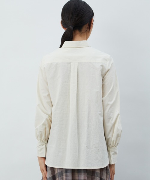 LOISIR（ロワズィール）の「フレアーカフスシャツ（シャツ/ブラウス・レディース・アイボリー/チェック・FREE）」の11枚目の写真