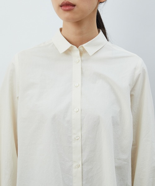 LOISIR（ロワズィール）の「フレアーカフスシャツ（シャツ/ブラウス・レディース・アイボリー/チェック・FREE）」の3枚目の写真