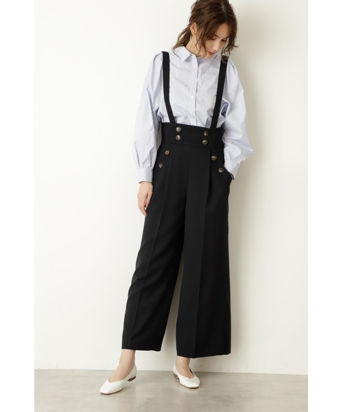 JILL STUART(ジルスチュアート)の「◆トアサスペンダーパンツ(その他パンツ・レディース・グレー/ネイビー・0/2)」の16枚目の写真