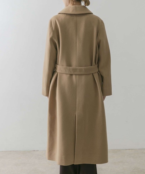 URBAN RESEARCH ROSSO(アーバンリサーチロッソ)の「カシミヤ混コート(その他アウター・レディース・ブラック/ベージュ・38/36)」の8枚目の写真