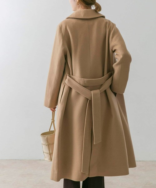 URBAN RESEARCH ROSSO(アーバンリサーチロッソ)の「カシミヤ混コート(その他アウター・レディース・ブラック/ベージュ・38/36)」の18枚目の写真