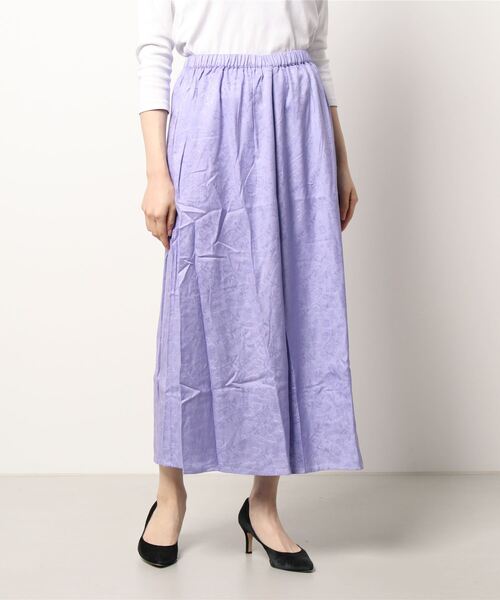 チャイハネ（チャイハネ）の「【チャイハネ】ボタニカル柄ジャカードワイドパンツ（その他パンツ・レディース・ブラック/ベージュ/パープル/レッド/グリーン/グレー/イエロー/オレンジ/ターコイズブルー・FREE）」の20枚目の写真