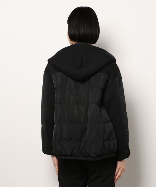 LUGIVA（ルギヴァ）の「ダンボールニットｘキルトダウンジャケット（ダウンジャケット/コート・レディース・ブラック/ブラウン/グレー・M）」の18枚目の写真