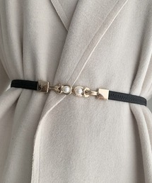 【float】パール ゴム シンプル デザイン ベルト