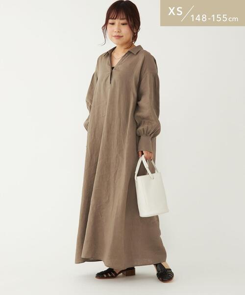 Web限定 Xs スキッパー H148 155 コルトレイクリネン スキッパー Green ワンピース シャツワンピース ワンピース を購入できます Green Label Web限定 Relaxing グリーンレーベルリラクシング のファッション 売上超安い の