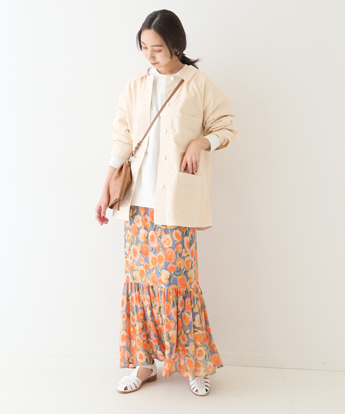 SLOBE IENA（スローブイエナ）の「【LE VERNIS/ル・ベルニ】リングミニレザーショルダーバッグ◆（ショルダーバッグ・レディース・ホワイト/ブラック/キャメル・FREE）」の22枚目の写真