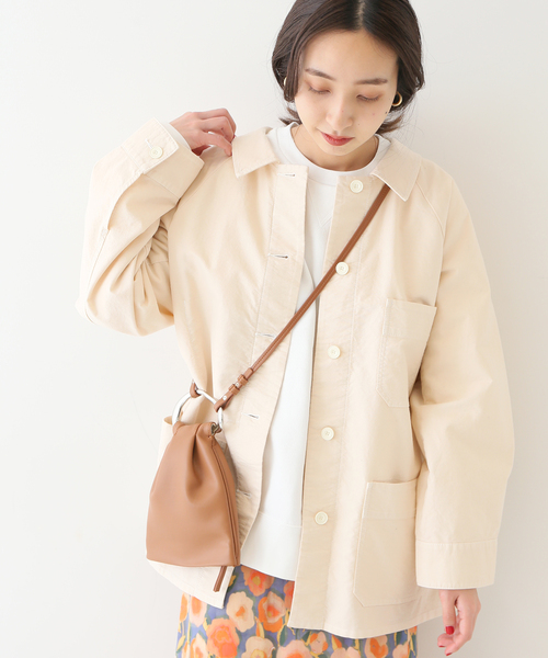 SLOBE IENA（スローブイエナ）の「【LE VERNIS/ル・ベルニ】リングミニレザーショルダーバッグ◆（ショルダーバッグ・レディース・ホワイト/ブラック/キャメル・FREE）」の20枚目の写真