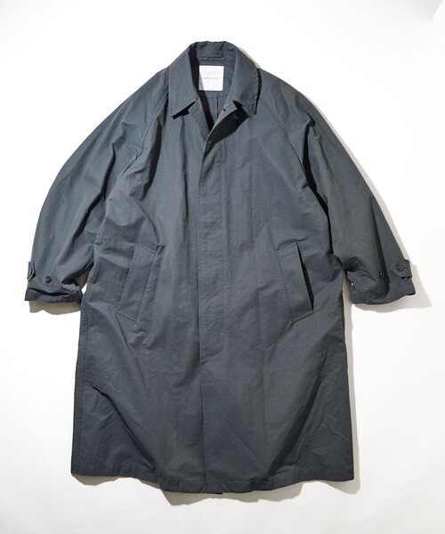 FREAK'S STORE（フリークスストア）の「FREAK'S STORE/フリークスストア ステンカラーコート（ステンカラーコート・メンズ・チャコールグレー/ベージュ/グレイッシュベージュ・MEDIUM/LARGE）」の17枚目の写真