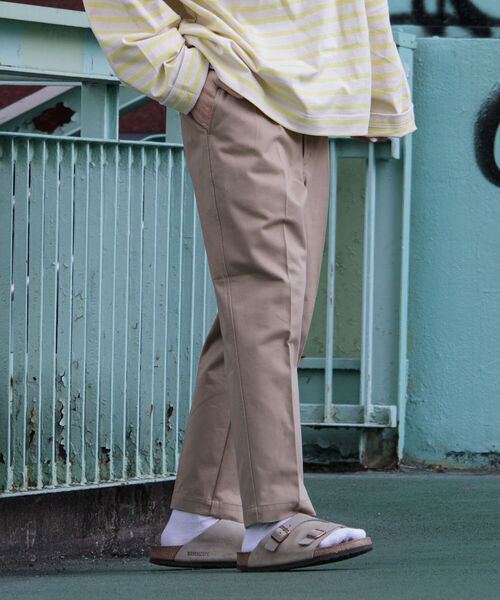 GLOSTER（グロスター）の「【GLOSTER/グロスター】ワンタックトラウザーズ（その他パンツ・メンズ・ベージュ/オリーブ/インディゴブルー・MEDIUM/LARGE）」の11枚目の写真