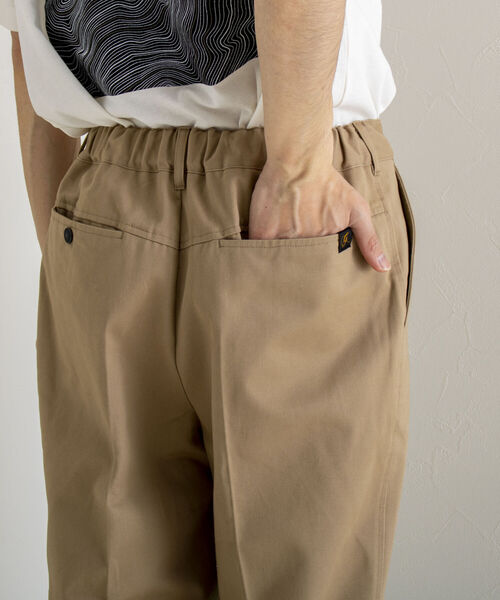 GLOSTER（グロスター）の「【GLOSTER/グロスター】ワンタックトラウザーズ（その他パンツ・メンズ・ベージュ/オリーブ/インディゴブルー・MEDIUM/LARGE）」の13枚目の写真