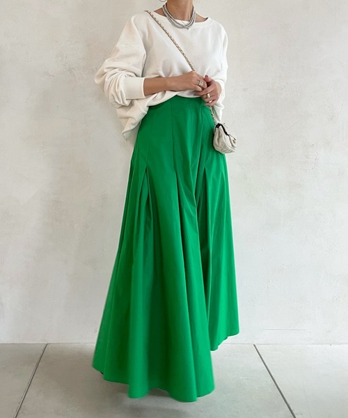 DouDou（ドゥドゥ）の「スウェットプルオーバー（Tシャツ/カットソー・レディース・ホワイト/チャコールグレー/グレー/ピンク/バイオレット/ブルー・FREE）」の20枚目の写真