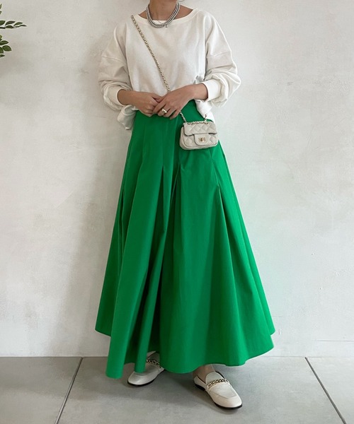 DouDou（ドゥドゥ）の「スウェットプルオーバー（Tシャツ/カットソー・レディース・ホワイト/チャコールグレー/グレー/ピンク/バイオレット/ブルー・FREE）」の21枚目の写真