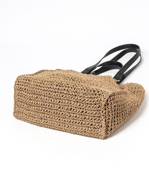 LEPSIM（レプシィム）の「ペーパーソフト2WAYトート　263003（トートバッグ・レディース・ベージュ/ダークブラウン/ブラック・ONE SIZE）」の21枚目の写真