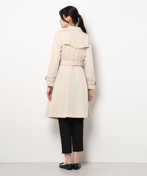 MISCH MASCH（ミッシュマッシュ）の「ベーシックトレンチコート（トレンチコート・レディース・ネイビー/ベージュ・MEDIUM）」の3枚目の写真