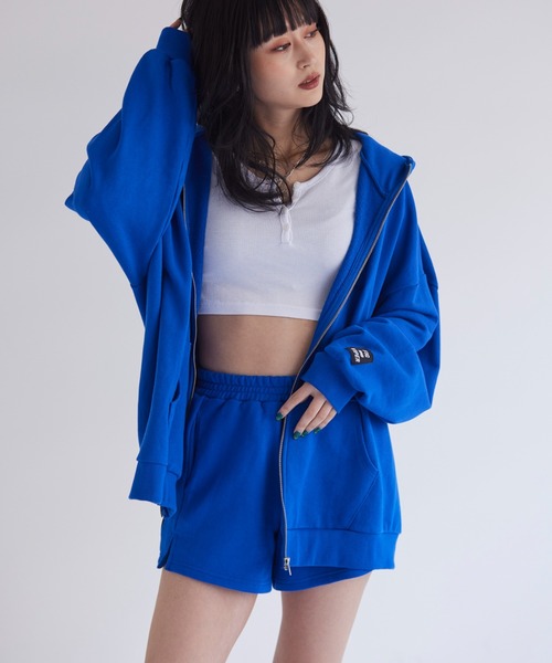 FIG&VIPER（フィグアンドバイパー）の「サイドボタンSP（その他パンツ・レディース・ブラック/グレー/ブルー/パープル・FREE）」の15枚目の写真