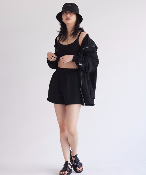 FIG&VIPER（フィグアンドバイパー）の「サイドボタンSP（その他パンツ・レディース・ブラック/グレー/ブルー/パープル・FREE）」の5枚目の写真