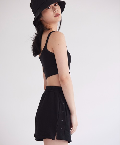 FIG&VIPER（フィグアンドバイパー）の「サイドボタンSP（その他パンツ・レディース・ブラック/グレー/ブルー/パープル・FREE）」の16枚目の写真