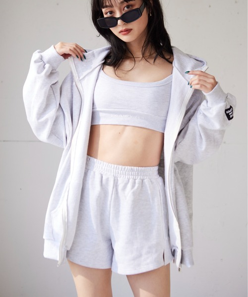 FIG&VIPER（フィグアンドバイパー）の「サイドボタンSP（その他パンツ・レディース・ブラック/グレー/ブルー/パープル・FREE）」の10枚目の写真