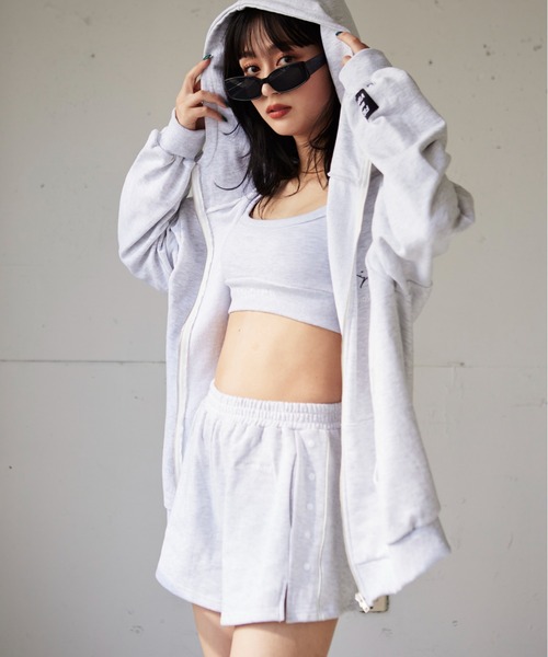 FIG&VIPER（フィグアンドバイパー）の「サイドボタンSP（その他パンツ・レディース・ブラック/グレー/ブルー/パープル・FREE）」の6枚目の写真