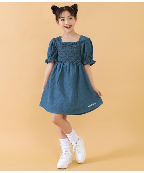 セール デニムフレアワンピース ワンピース Anap Girl アナップガール のファッション通販 Zozotown セール デニムフレアワンピース ワンピース Anap Girl アナップガール のファッション通販 Zozotown