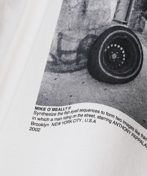 JANESMITH(ジェーンスミス)の「JANESMITH ジェーンスミス / ANTHONY IN BROOKLYN SHORT SLEEVE T-SHIRT グラフィックプリントビッグシルエットTシャツ / 22WCT-#456S-MO(Tシャツ/カットソー・レディース・ホワイト/ブラック・SMALL/MEDIUM/LARGE/X-LARGE)」の12枚目の写真