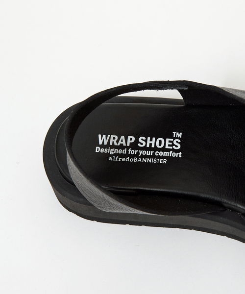 alfredoBANNISTER（アルフレッドバニスター）の「【WRAP SHOES】ビブラムソール ストラップサンダル（サンダル・メンズ・ブラック・44/40/41/42/43）」の21枚目の写真