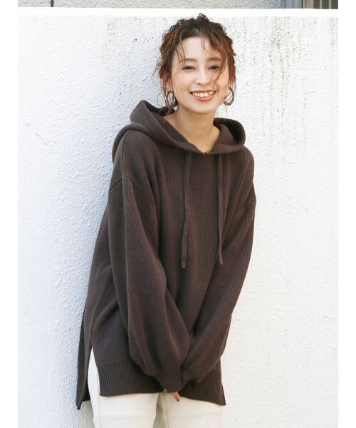 ブランド古着 ニットパーカー パーカー Ungrid アングリッド のファッション通販 Zozoused