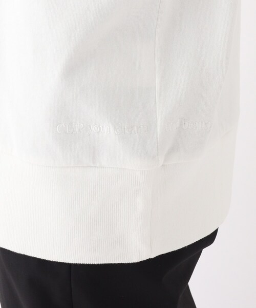 OPAQUE.CLIP（オペークドットクリップ）の「◆【大草直子さんコラボ】スウェット風トップス（Tシャツ/カットソー・レディース・ブルー/ベビーピンク/ホワイト系/グリーン系・40/38/36）」の10枚目の写真