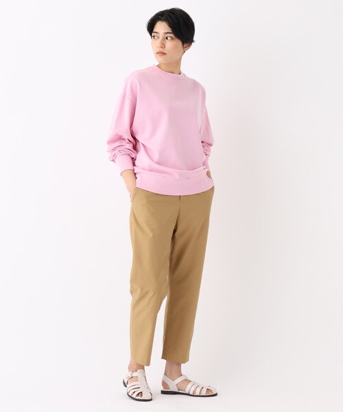 OPAQUE.CLIP（オペークドットクリップ）の「◆【大草直子さんコラボ】スウェット風トップス（Tシャツ/カットソー・レディース・ブルー/ベビーピンク/ホワイト系/グリーン系・40/38/36）」の14枚目の写真