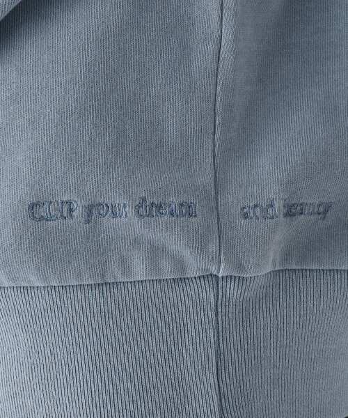 OPAQUE.CLIP（オペークドットクリップ）の「◆【大草直子さんコラボ】スウェット風トップス（Tシャツ/カットソー・レディース・ブルー/ベビーピンク/ホワイト系/グリーン系・40/38/36）」の15枚目の写真