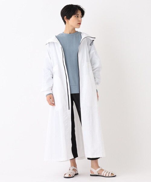 OPAQUE.CLIP（オペークドットクリップ）の「◆【大草直子さんコラボ】スウェット風トップス（Tシャツ/カットソー・レディース・ブルー/ベビーピンク/ホワイト系/グリーン系・40/38/36）」の17枚目の写真