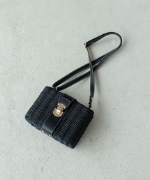 Andemiu | ラタンスクエアショルダー277890(ショルダーバッグ)