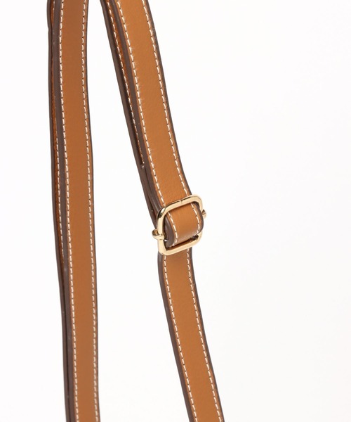 Andemiu（アンデミュウ）の「ラタンスクエアショルダー277890（ショルダーバッグ・レディース・ブラック/オフホワイト・FREE）」の19枚目の写真