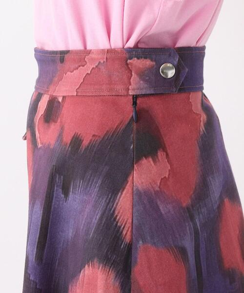 OPAQUE.CLIP(オペークドットクリップ)の「◆【大草直子さんコラボ】アシンメトリーフレアスカート(スカート・レディース・ブラック/サンドベージュ/レッド/ピンク系・40/38/42/36)」の10枚目の写真