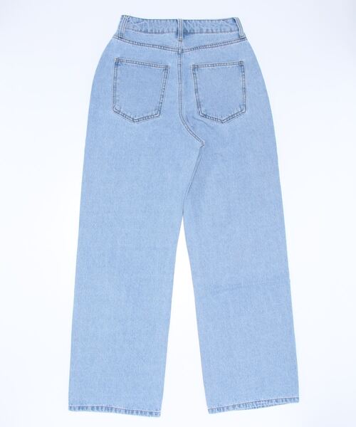 ENVYM(アンビー)の「ハイウエストデニムPT(デニムパンツ・レディース・ブラック/ブルー・S/M)」の7枚目の写真