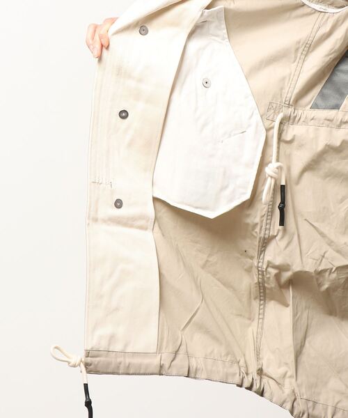 G-STAR（ジースター）の「FISHTAIL PARKA/ミリタリー（モッズコート・レディース・ライトベージュ・SMALL/MEDIUM/X-SMALL）」の8枚目の写真