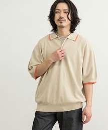 URBAN RESEARCH | URBAN RESEARCH iD オーバーサイズニットポロシャツ(ポロシャツ)