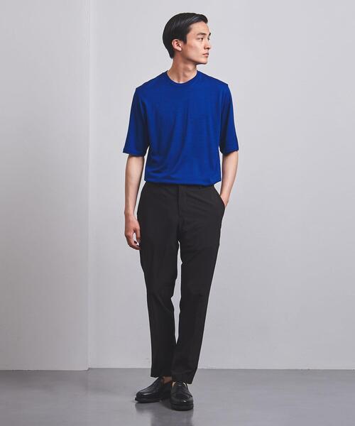 ライトシアサッカーノープリーツパンツ'COZY'